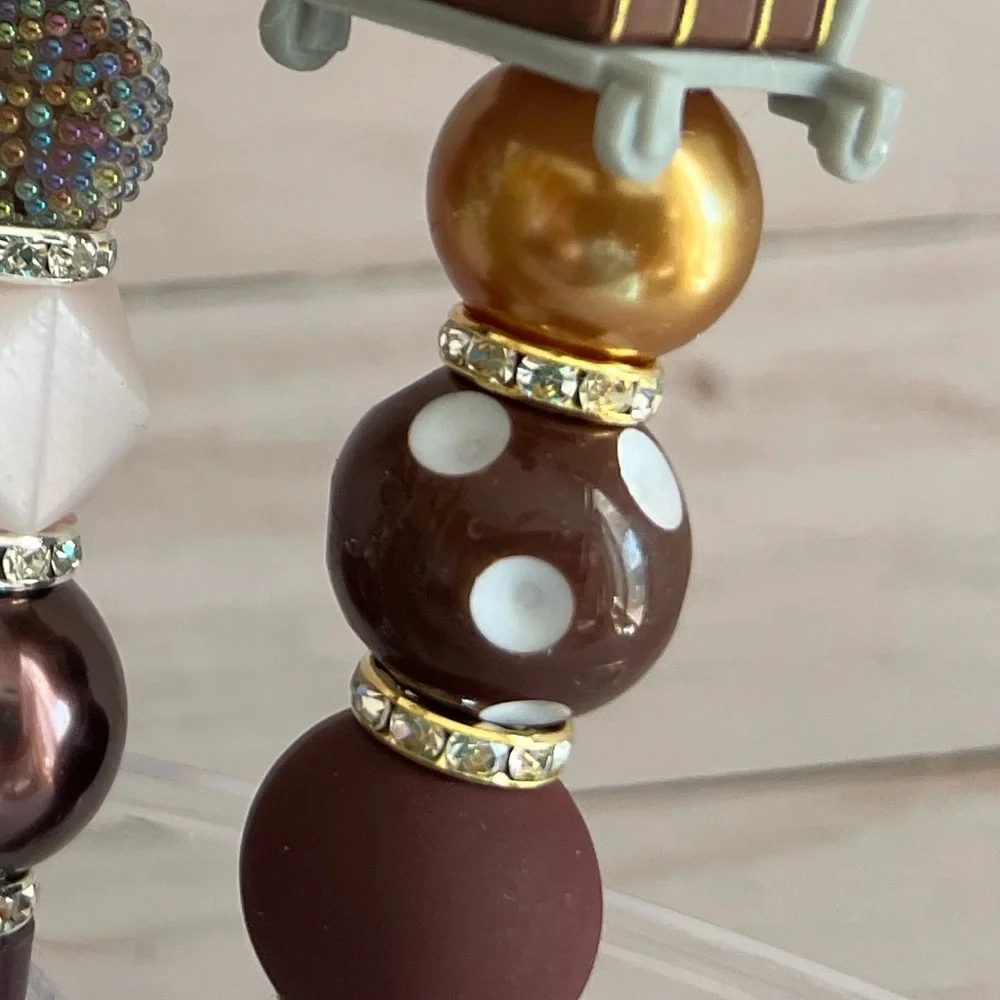 Handmade “Hedwig” Beaded Pen - Harry Potter Wizarding World Collection